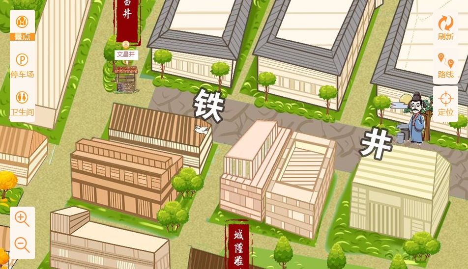 焉耆智慧景区：手绘地图与语音导览的完美融合